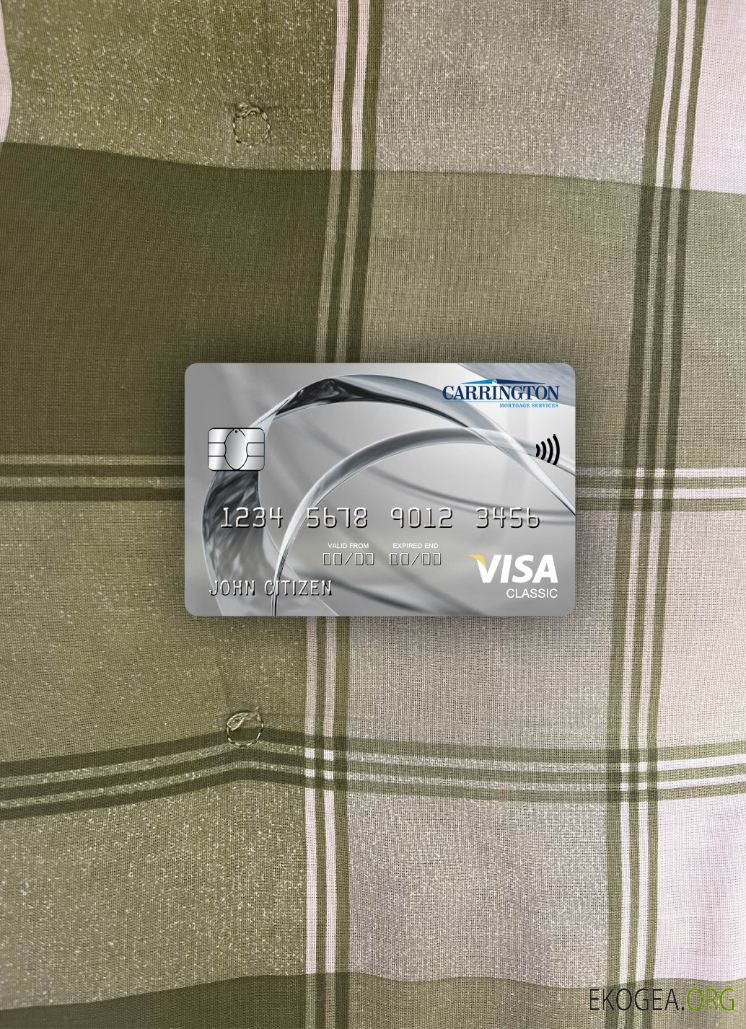 USA Carrington Mortgage Services banque visa carte classique photolook ,